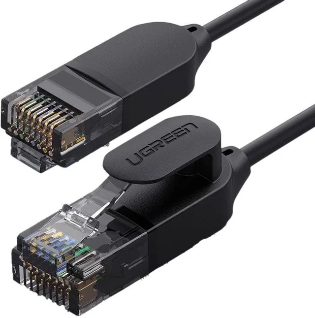 kabel - Internet netwerkkabel Ethernet patchkabel RJ45 Cat 6A UTP 1000Mbps - 2 - m - (70334)