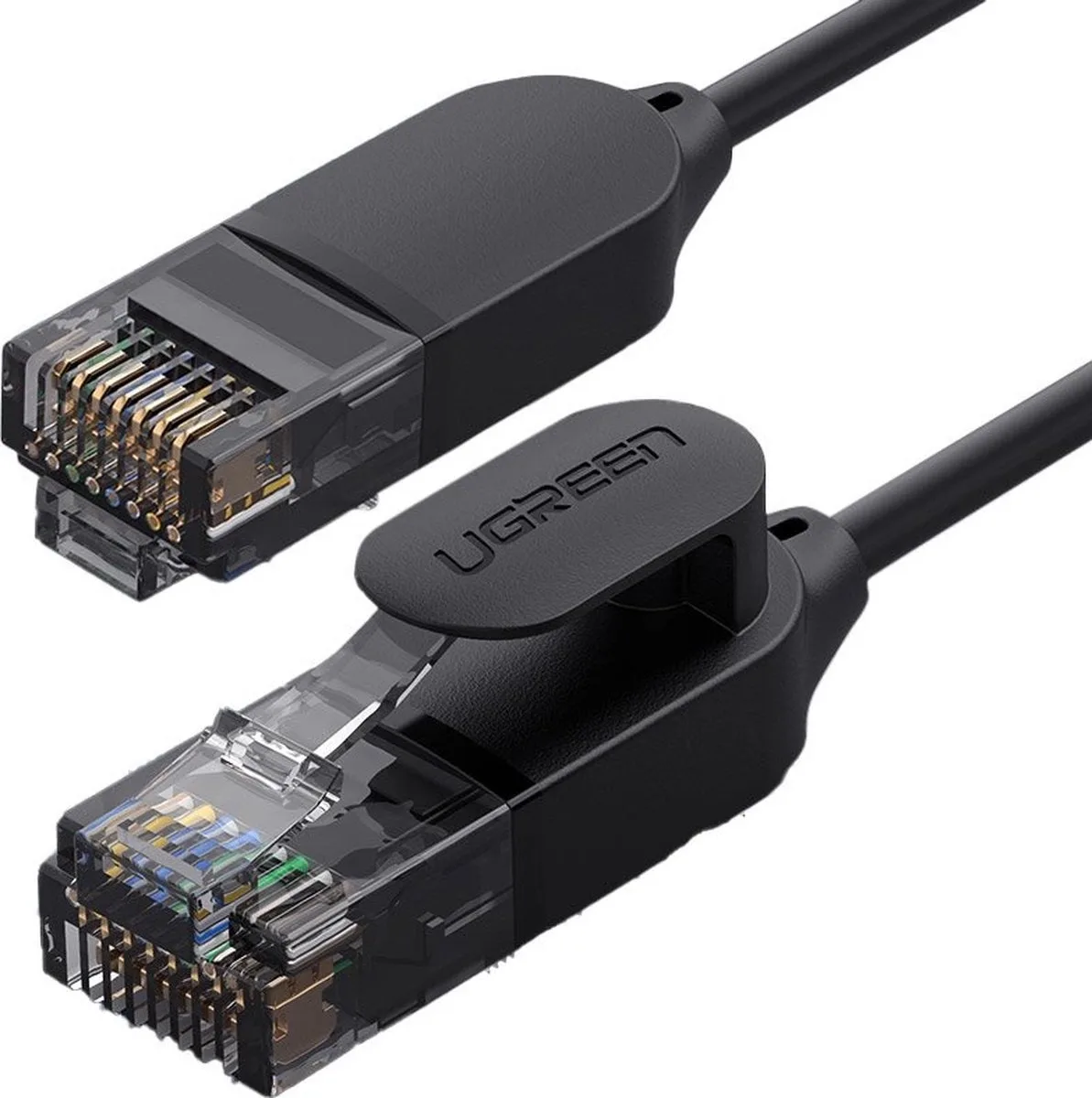 kabel - Internet netwerkkabel Ethernet patchsnoer RJ45 Cat 6A UTP 1000Mbps - 3 - m - (70653) de UGREEN en Noir – photo produit