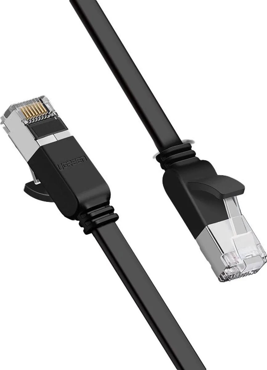 platte - kabel Ethernet patchkabel RJ45 Cat - 6 - UTP - 1000 - Mbps - 0,5 - m - (50183) de UGREEN en Noir – photo produit