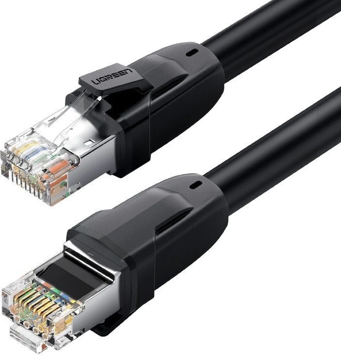 Ugreen - 10 meter Internet Kabel netwerkkabel Ethernet RJ45 Cat 6A UTP 1000Mbps de UGREEN en Noir – photo produit