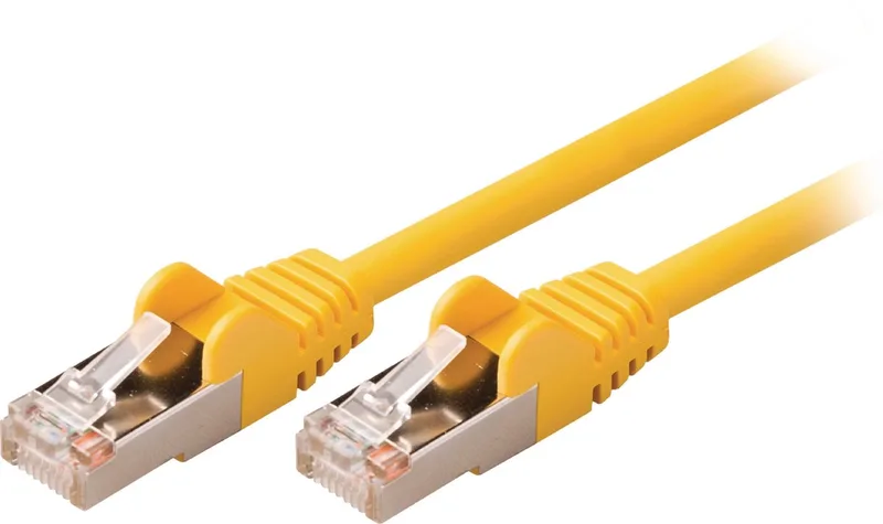 CAT5e SF/UTP Netwerkkabel RJ45 (8/8) Male - RJ45 (8/8) Male 0.50 m Geel från Valueline i Flerfärgad – produktbild