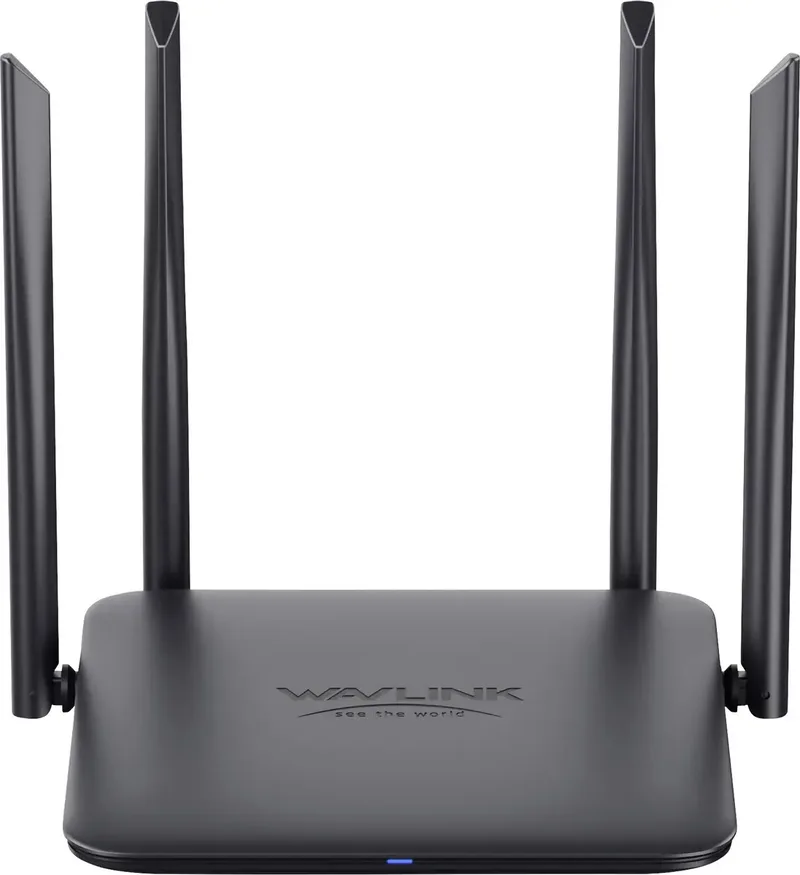 BE3600 WiFi-router 2.4 GHz, 5 GHz 3568 MBit/s från Wavlink i Svart – produktbild