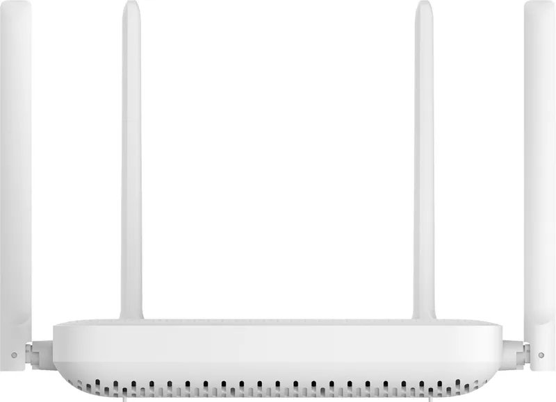 Router AX1500 | Wifi 6 router | Dual-band tot 1501 Mbps | 4 Gigabit-poorten | Mesh-compatibel | OFDMA | WPA3 beveiliging by Xiaomi in White – product photo