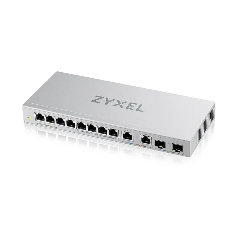 Switch XGS1010-12 MultiGig V2 10-Port Unmanaged by Zyxel – product photo