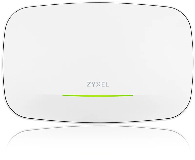 WBE630S - Accesspoint - Wi-Fi 7, SNMP - Wi-Fi 7 - 2.4 GHz, 5 GHz, 6 GHz - Cloud-verwaltet - Wand- / Deckenmontage by Zyxel in Black – product photo